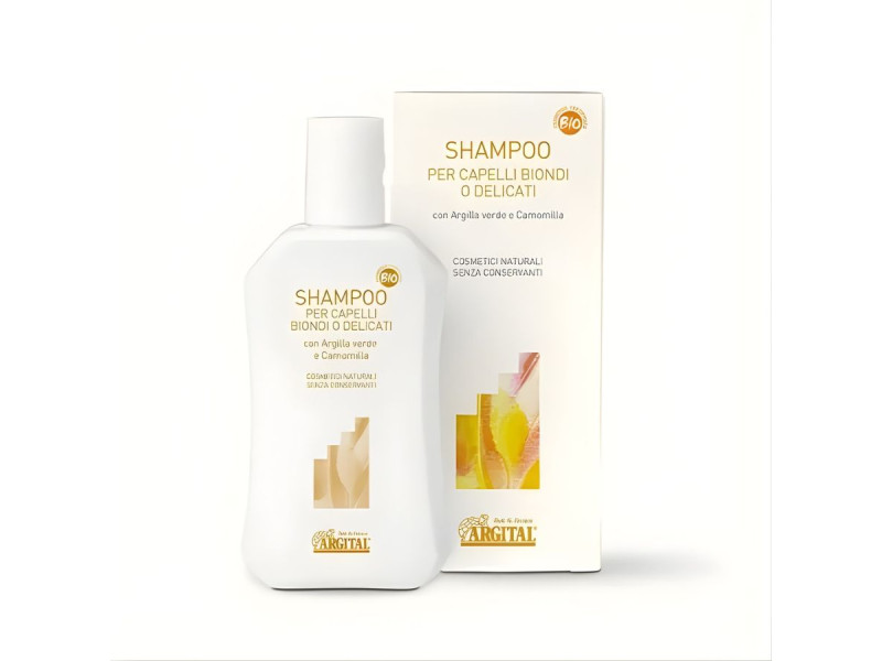 ARGITAL Shampoo for Blonde & Delicate Hair – Φυσικό Σαμπουάν για Ξανθά & Ευαίσθητα Μαλλιά, 250ml