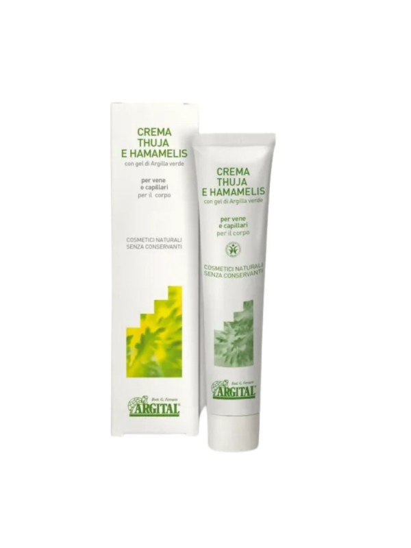 ARGITAL Thuja and Hamamelis Varicose Vein and Capillary Cream – Φυσική Κρέμα με Thuja & Hamamelis για Ευρυαγγείες & Κιρσούς, 75ml