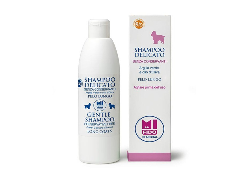 ARGITAL Pet Line Mi Fido Long Hair Delicate Shampoo – Φυσικό Απαλό Σαμπουάν για Μακρύτριχα Κατοικίδια, 250 ml