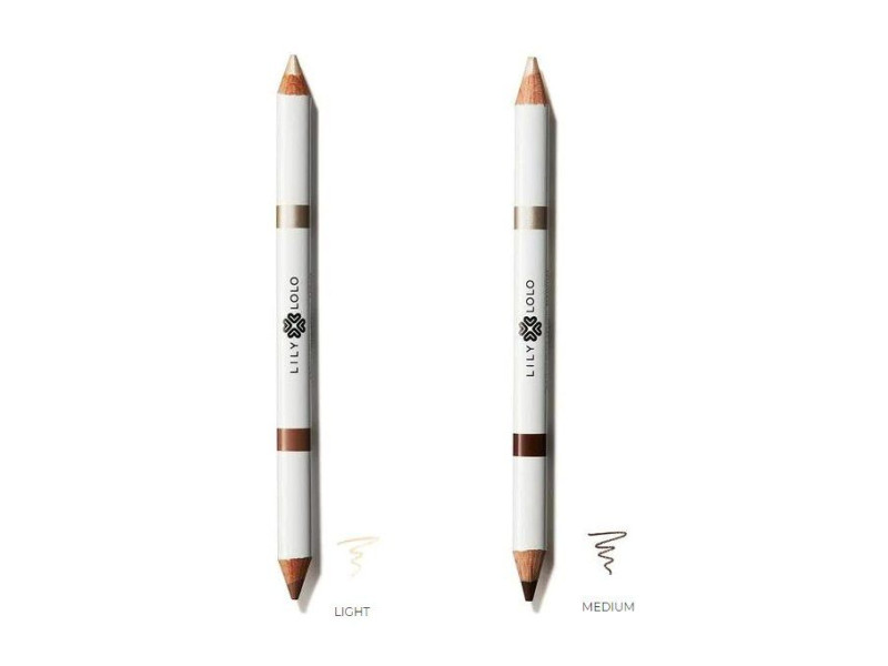 Lily Lolo Brow Duo Pencil – Μολύβι φρυδιών 2-σε-1 με highlighter