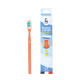 Lamazuna Déclic Medium Toothbrush - Oικολογική Οδοντόβουρτσα Με Ανταλλακτική Κεφαλή, Medium