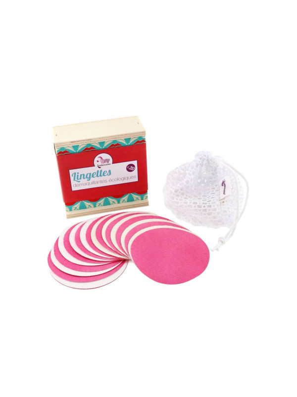Lamazuna Washable Cleansing Wipes Set 20pcs – Επαναχρησιμοποιούμενα Μαντηλάκια Ντεμακιγιάζ Προσώπου, 20 τεμ.