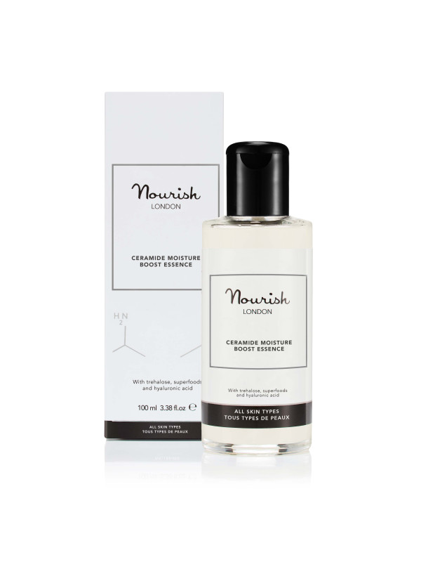 Nourish London Ceramide Moisture Boost Essence – Φυσική Essence Προσώπου Με Ceramides Για Ενυδάτωση