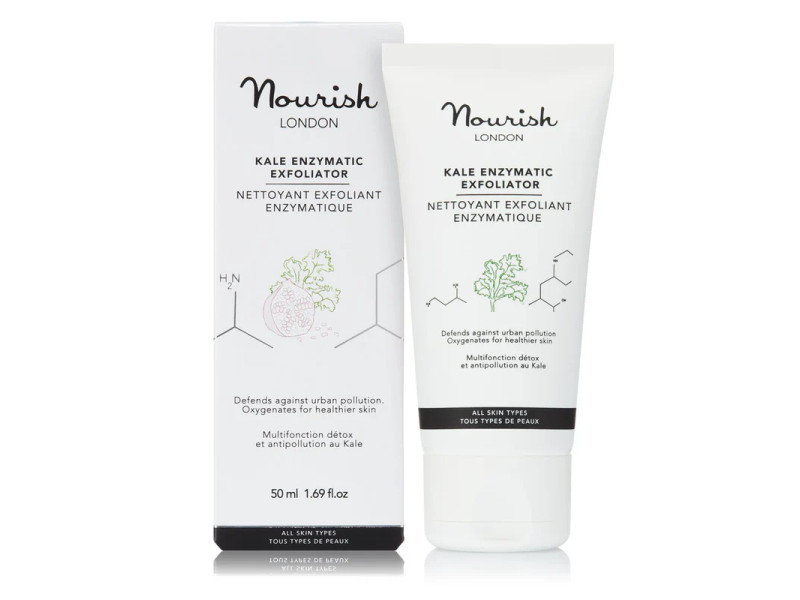 Nourish London Kale Enzymatic Exfoliator – Βιολογικό Ενζυμικό Peeling Προσώπου Με Εκχύλισμα Kale