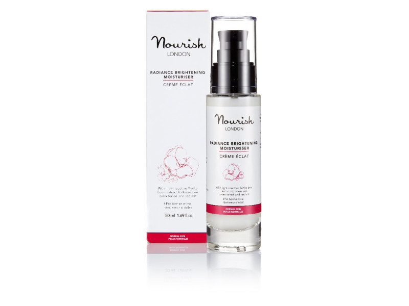 Nourish London Radiance Brightening Moisturiser – Βιολογική Ενυδατική Κρέμα Προσώπου Για Λάμψη & Ομοιομορφία