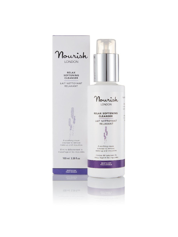 Nourish London Relax Softening Cleanser - Βιολογικό Καθαριστικό Προσώπου Για Ευαίσθητη Επιδερμίδα