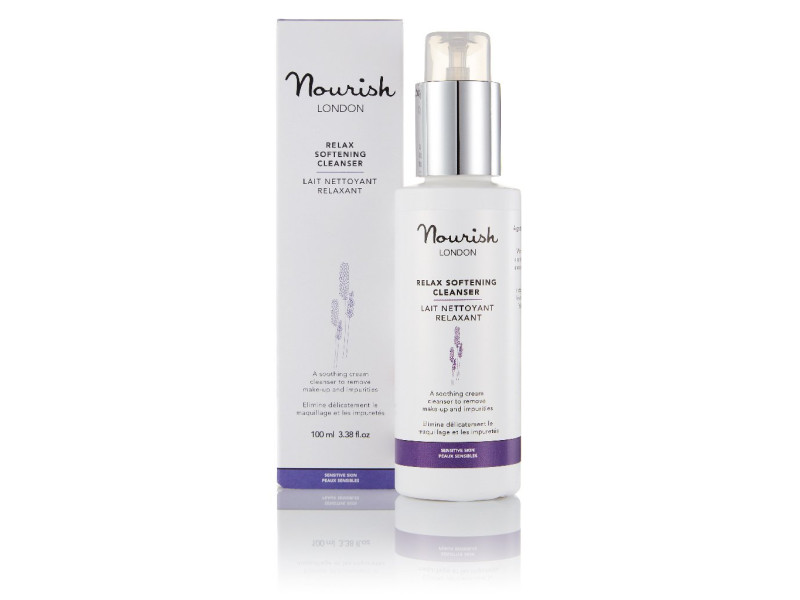 Nourish London Relax Softening Cleanser - Βιολογικό Καθαριστικό Προσώπου Για Ευαίσθητη Επιδερμίδα