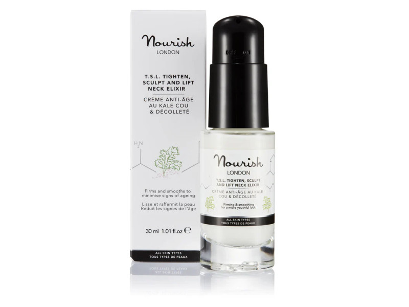 Nourish London T.S.L Tighten, Sculpt & Lift Neck Cream - Βιολογική Κρέμα Σύσφιξης & Ανόρθωσης Για τον Λαιμό