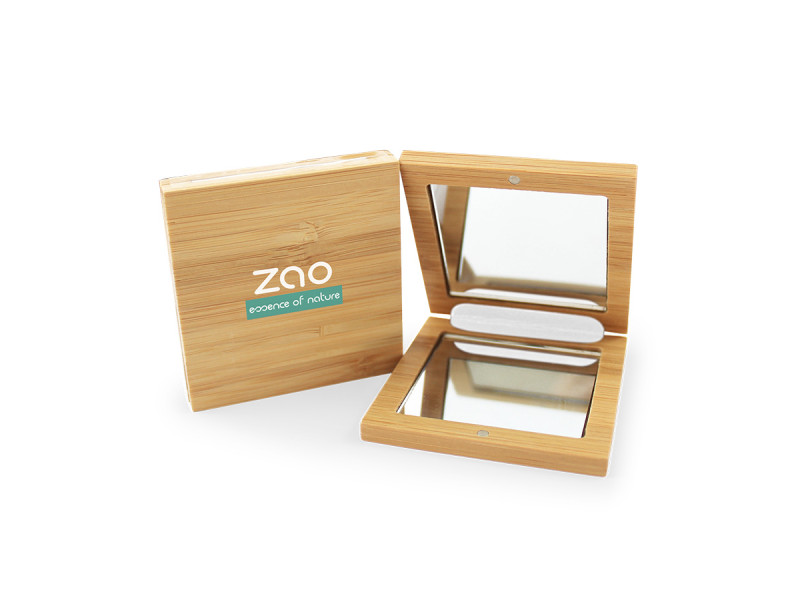 Zao Organic Bamboo Mirror – Οικολογικός καθρέφτης τσέπης από μπαμπού