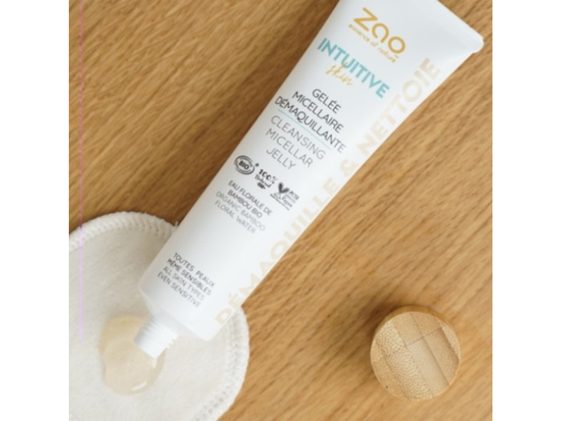 Zao Organic Skin Intuitive Cleansing Micellar Jelly - Βιολογικό Καθαριστικό gel προσώπου, για όλους τους τύπους δέρματος