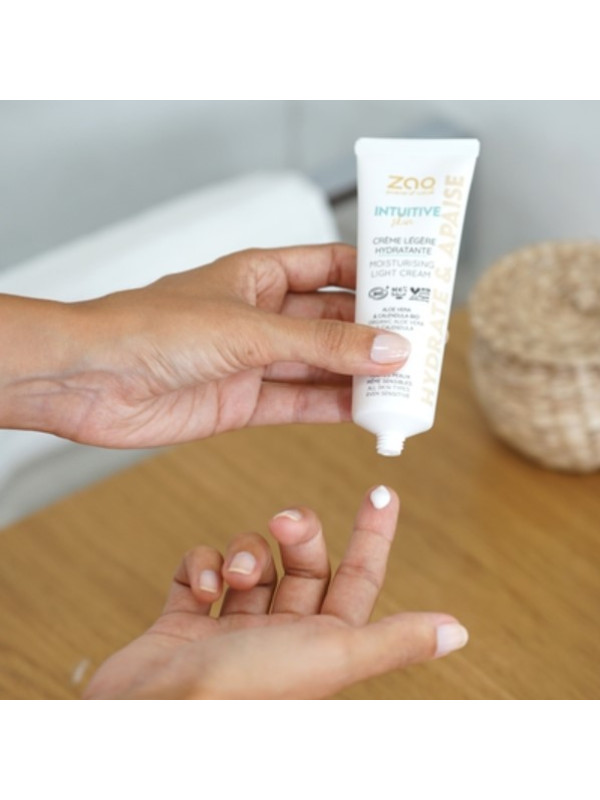 Zao Organic Skin Intuitive Moisturising Light Cream – Βιολογική Ενυδατική κρέμα προσώπου για όλους τους τύπους δέρματος