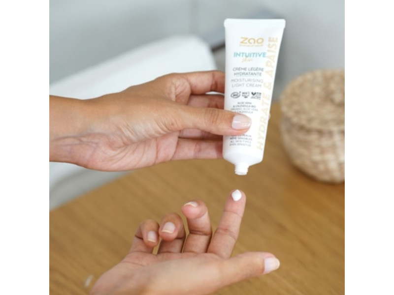 Zao Organic Skin Intuitive Moisturising Light Cream – Βιολογική Ενυδατική κρέμα προσώπου για όλους τους τύπους δέρματος