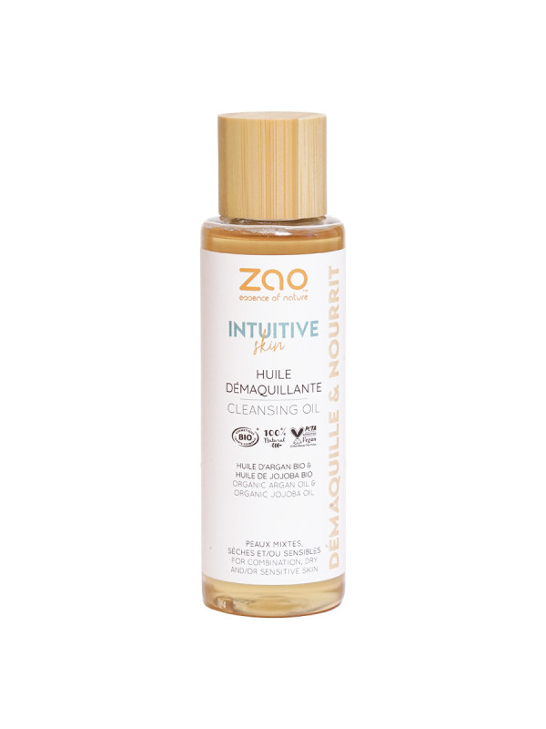 Zao Organic Skin Intuitive Cleansing Oil – Βιολογικό Καθαριστικό λάδι για ξηρή, ευαίσθητη & μικτή επιδερμίδα