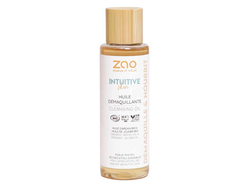Zao Organic Skin Intuitive Cleansing Oil – Βιολογικό Καθαριστικό λάδι για ξηρή, ευαίσθητη & μικτή επιδερμίδα