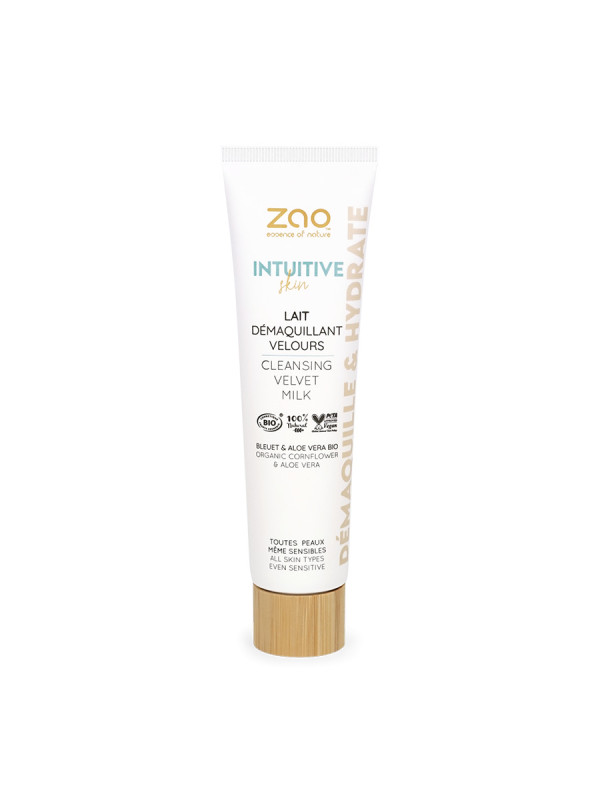 Zao Organic Skin Intuitive Cleansing Velvet Milk – Βιολογικό Καθαριστικό γαλάκτωμα για όλους τους τύπους δέρματος