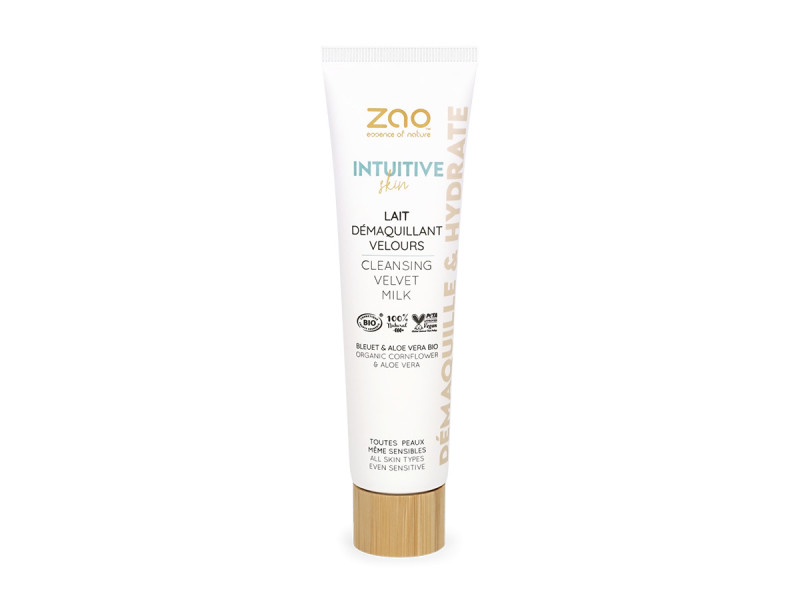 Zao Organic Skin Intuitive Cleansing Velvet Milk – Βιολογικό Καθαριστικό γαλάκτωμα για όλους τους τύπους δέρματος