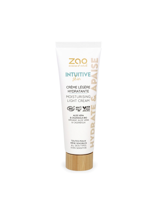 Zao Organic Skin Intuitive Moisturising Light Cream – Βιολογική Ενυδατική κρέμα προσώπου για όλους τους τύπους δέρματος