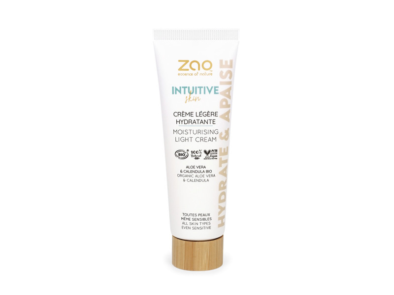 Zao Organic Skin Intuitive Moisturising Light Cream – Βιολογική Ενυδατική κρέμα προσώπου για όλους τους τύπους δέρματος