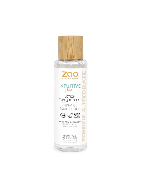 Zao Organic Skin Intuitive Radiance Tonic Lotion – Βιολογική Τονωτική λοσιόν λάμψης για όλους τους τύπους δέρματος