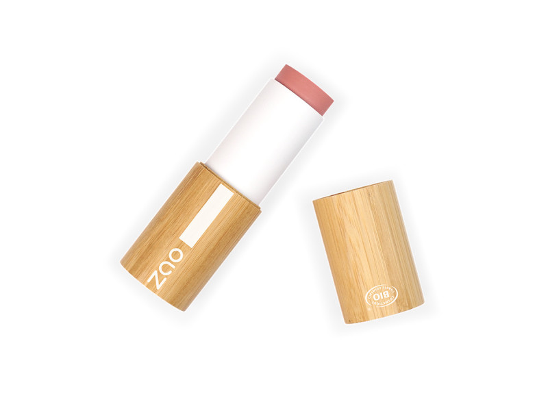 Zao Organic Blush Stick – Βιολογικό κρεμώδες ρουζ σε στικ για φυσικό, υγιές χρώμα