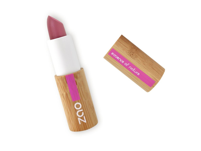 Zao Organic Cocoon Lipstick – Βιολογικό Ενυδατικό Κραγιόν με Ρόδι & Βούτυρο Καριτέ