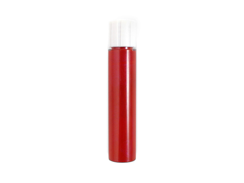 Zao Organic Daring Lip Ink The Red  Refill –  Vegan Κόκκινο υγρό ματ κραγιόν με έντονη απόδοση & διάρκεια (Ανταλλακτικό)