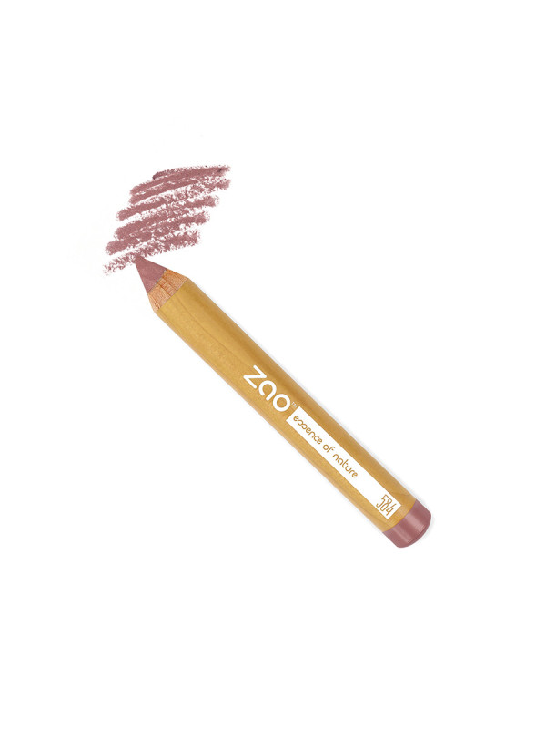Zao Organic Jumbo Lip and Cheek Pencil – Μολύβι για χείλη και μάγουλα με βιολογική πιστοποίηση
