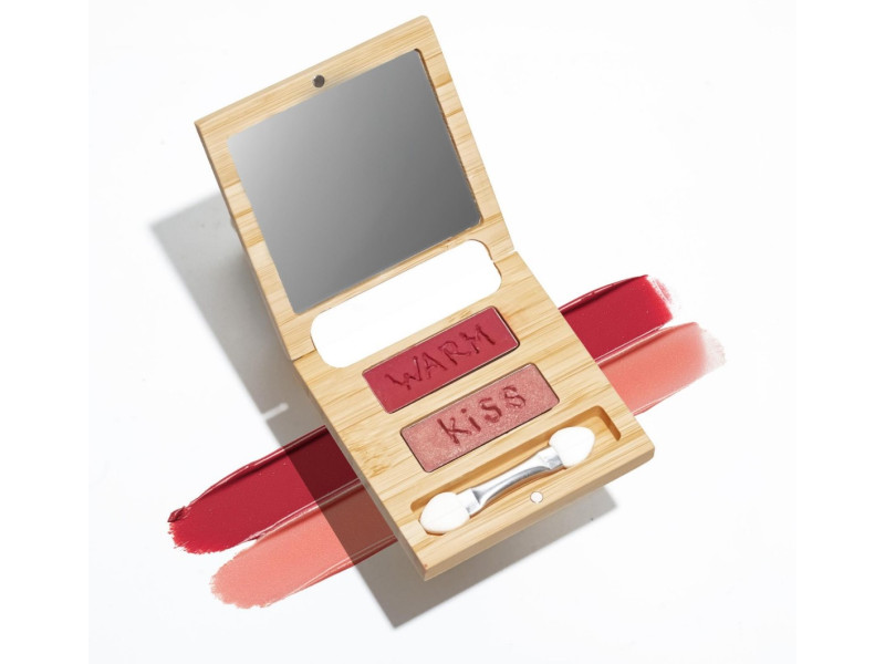 Zao Organic Warm Kiss Palette – Επαναγεμιζόμενη Παλέτα χειλιών με κραγιόν & gloss