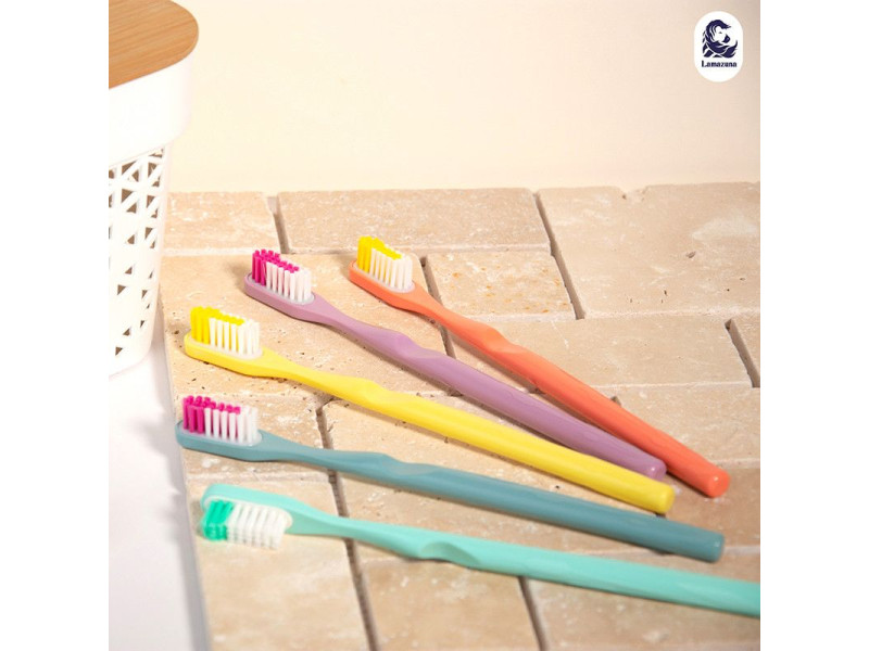 Lamazuna Déclic Medium Toothbrush - Oικολογική Οδοντόβουρτσα Με Ανταλλακτική Κεφαλή, Medium