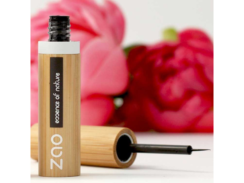 Zao Eye Liner Brush Tip Refill– Βιολογικό eyeliner με λεπτό απλικατέρ, μακράς διάρκειας (Ανταλλακτικό)