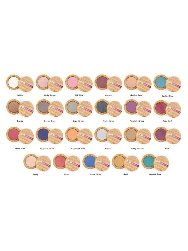 Zao Organic Eyeshadow Pearly – Βιολογική Περλέ Σκιά Ματιών