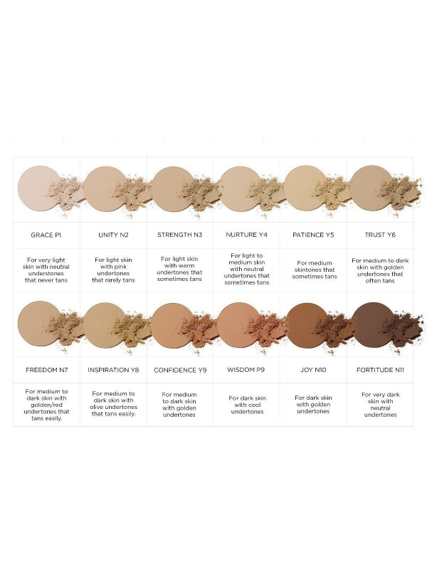 INIKA Certified Organic Foundation Loose Mineral SPF25