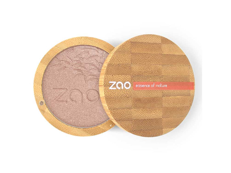 Zao Organic Shine-Up Powder - Βιολογική πούδρα λάμψης & highlighter