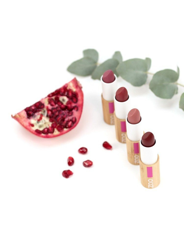 Zao Organic Cocoon Lipstick – Βιολογικό Ενυδατικό Κραγιόν με Ρόδι & Βούτυρο Καριτέ  (Ανταλλακτικό)