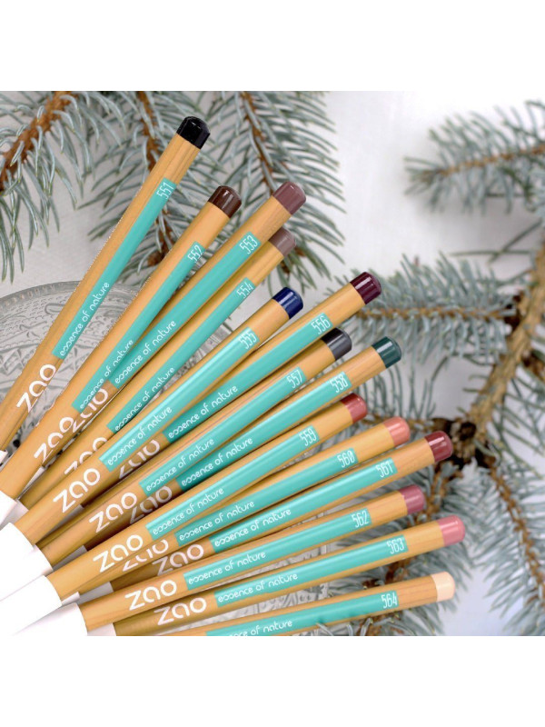 Zao Organic Multi Purpose Pencils – Βιολογικά, Vegan μολύβια ματιών/χειλιών/φρυδιών
