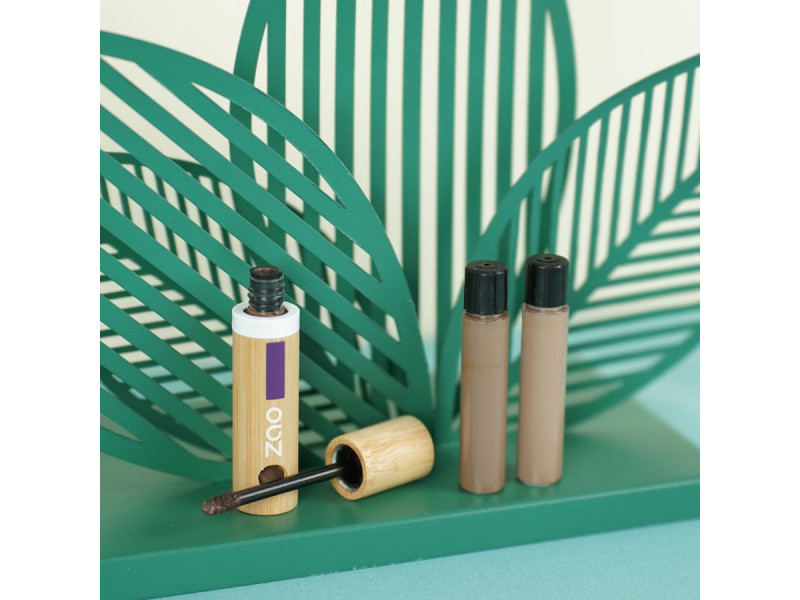 Zao Organic Eyebrow Fixing Gel – Βιολογικό Διάφανο τζελ φρυδιών 