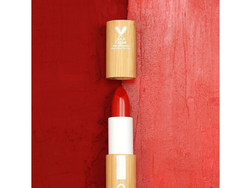 Zao Organic Daring Lipstick The Red – Vegan Κόκκινο Κραγιόν με Έντονη Απόδοση & Μεγάλη Διάρκεια