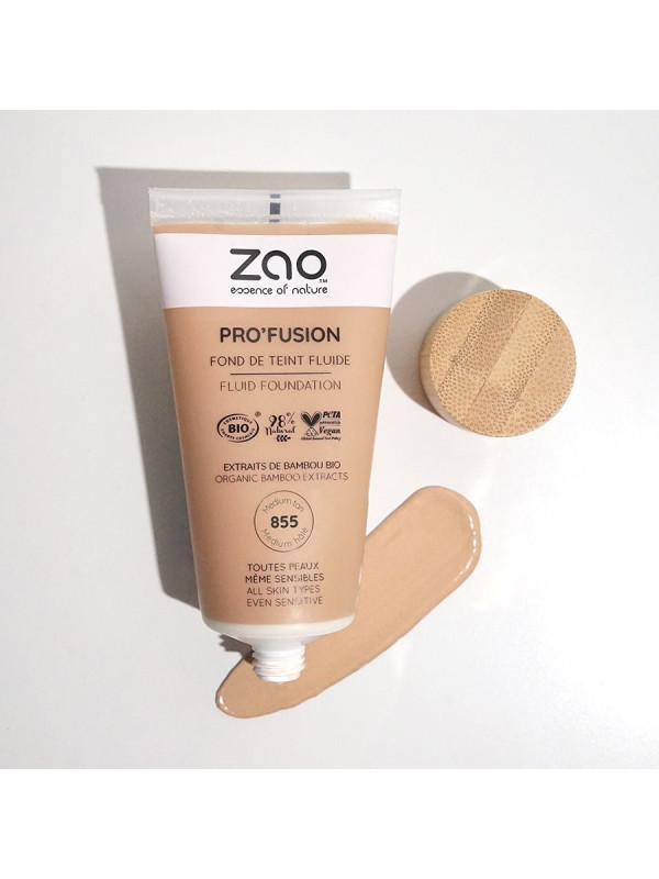 Zao Organic Pro’Fusion Fluid Foundation – Βιολογικό Υγρό foundation