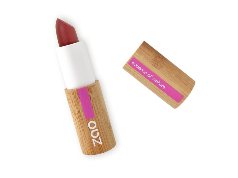 Zao Organic Cocoon Lipstick – Βιολογικό Ενυδατικό Κραγιόν με Ρόδι & Βούτυρο Καριτέ