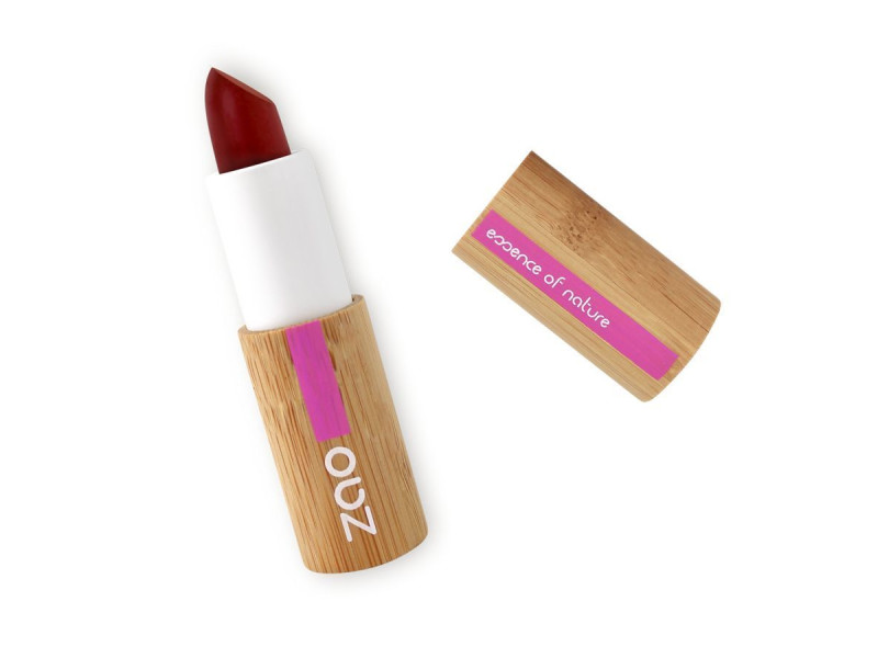 Zao Organic Cocoon Lipstick – Βιολογικό Ενυδατικό Κραγιόν με Ρόδι & Βούτυρο Καριτέ