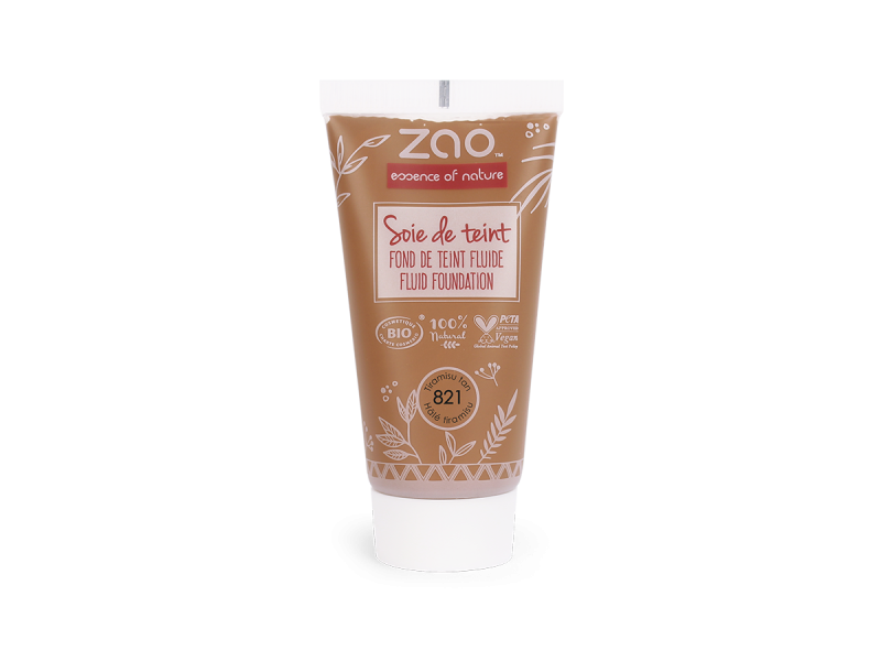 Zao Organic Silk Foundation Refill - Βιολογικό Yγρό Foundation (Ανταλλακτικό)