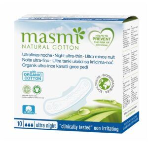 Masmi Ultrathin Sanitary Pads Organic Cotton - Night