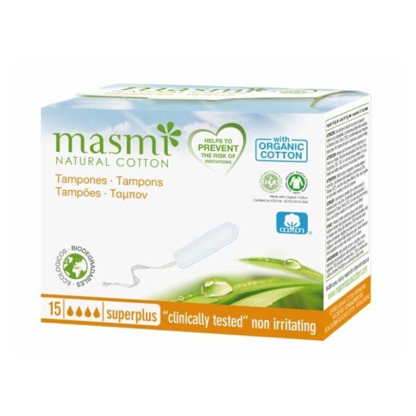 Masmi Organic Cotton Digital Tampon – Super Plus