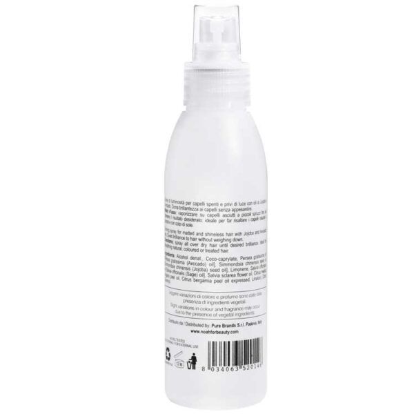 Spray λάμψης για θαμπά μαλλιά, με έλαια Jojoba και Avocado - 125ml