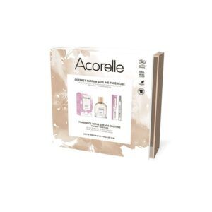 Acorelle Certified Organic Eau de Parfum & Roll On Gift Set Sublime Tubéreuse - Anti-Stress